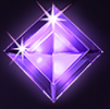 starburst symbol diamond violet