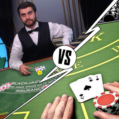 Live Blackjack og tradisjonelle blackjack-bilder