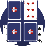 Spillkortkombinasjoner åttere og seks
