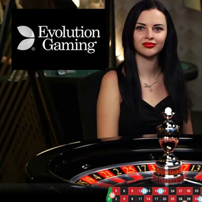 Live roulette av Evolution Gaming-forhandler