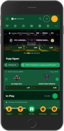 Bilde av appvisningen til 50 Crowns