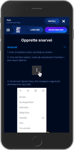 Mobilskjermbilde av Boomerang Bet android