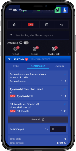 Sportaza mobil sportsbetting 2